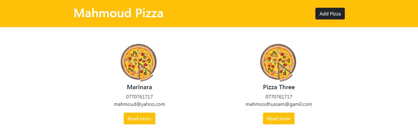 PIZZA APP (PHP)